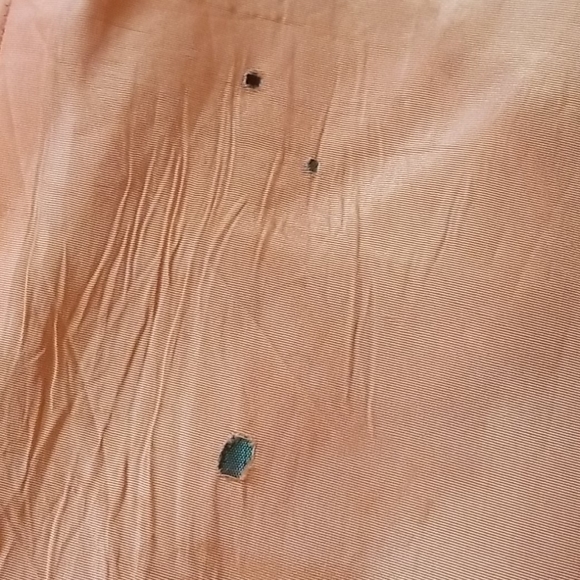 Vintage Retro long satin feel skirt - Picture 8 of 10